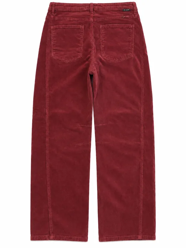 Risen Jeans Size 13/31 Brick Red Corduroy High Rise Wide Leg Pants - Image 3