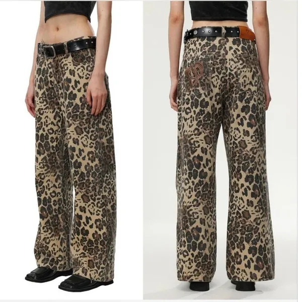 Aelfric Eden leopard print jeans size 31 - Image 2