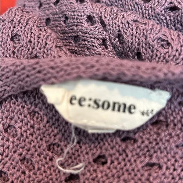 3/$15 EE:SOME purple sweater - Image 5