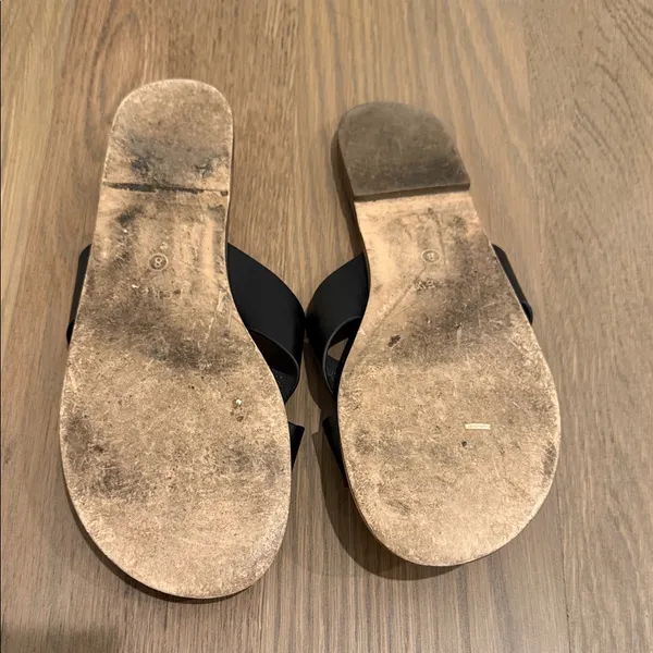 J. Crew Black and Tan Women's Sandals - Image 2