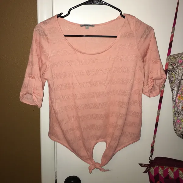 Charlotte Russe Coral shirt - Image 2
