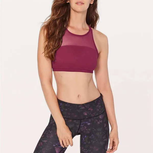NWOT Lululemon Get Set Bra in Deep Luxe Size 4 - Image 3