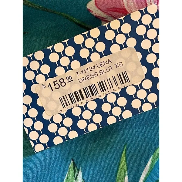 Tart Collections Lena Dress Women XS‎ Blue Floral Print Tie Waist Mini Boho - Image 13