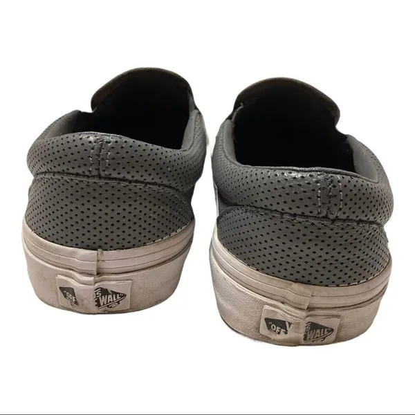 VANS, perforated leather off-the-wall shoes‎ - Image 4