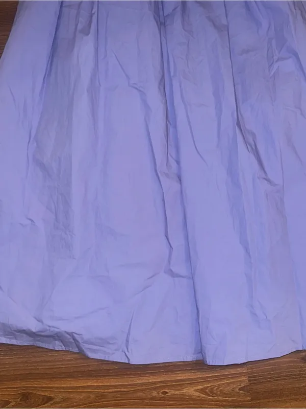LULUS Trendsetting Choice Periwinkle Strapless Midi Dress - NO BELT - Image 4