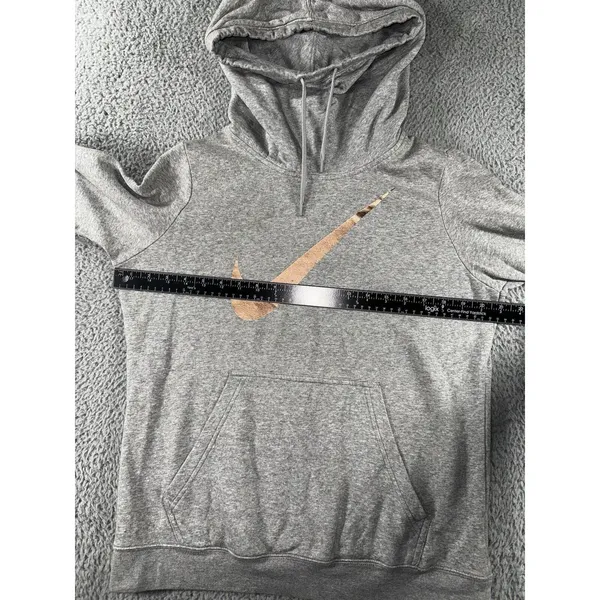 Nike Hoodie‎ Women XS Graphic Swoosh Fleece High Neck Pullover - Image 3