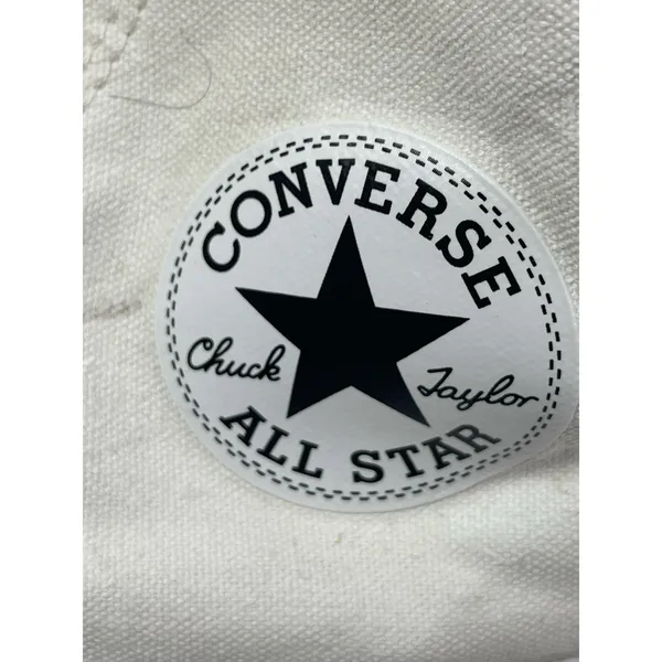Converse Chuck Taylor All Star Lugged White Round Toe High Top Sneaker Shoes 9.5 - Image 8