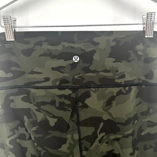 LULULEMON Align Pant II Leggings Women's 8 Yoga Heritage 365 Camo Green 25"‎ - Image 10