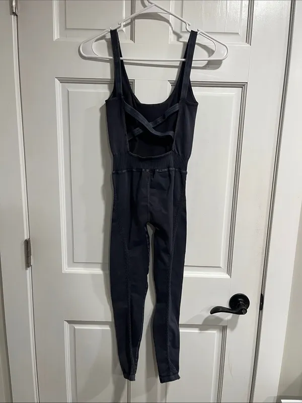 Free People Movement x The Class Good Karma Onesie Unitard Size XS/S - Image 4