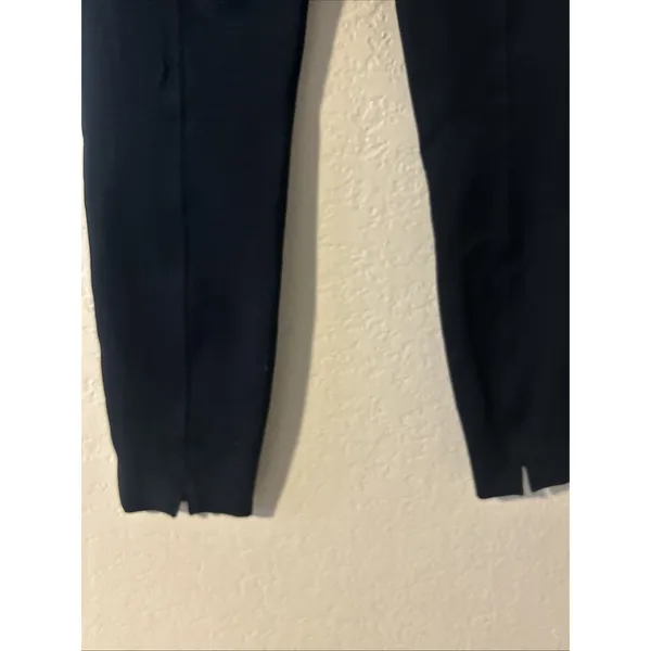 Spanx Women's Stretch Pull On Pants Ankle Slit Faux Pockets Black Size Medium - Image 4