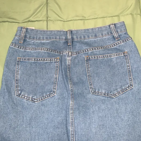 SHEIN high cut jean skirt - Image 3