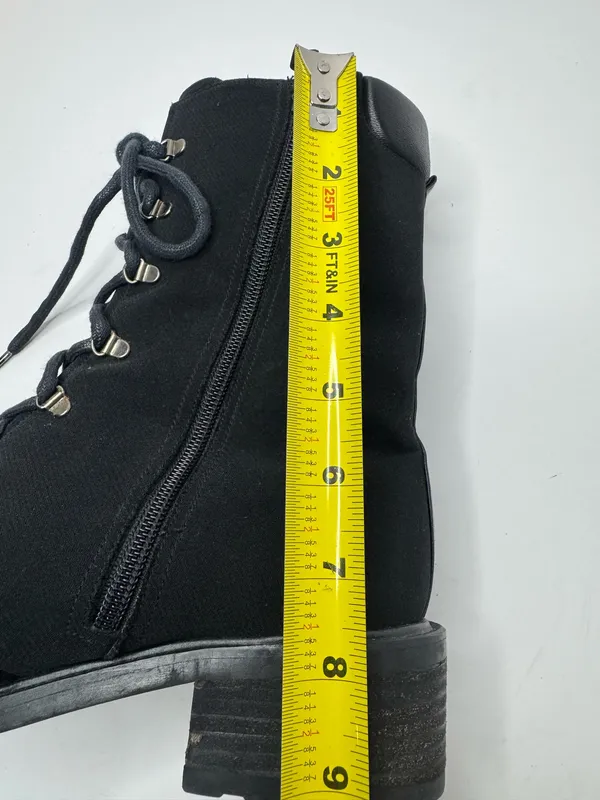Stuart Weitzman Black Gore-Tex Side Zip Boots Womens Size 7B - Image 10