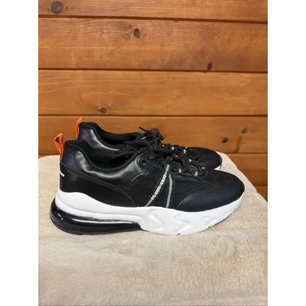 French Connection Women's FC-175 Runner Sneakers in Black/White Sz 6.5 NWOT - Image 2