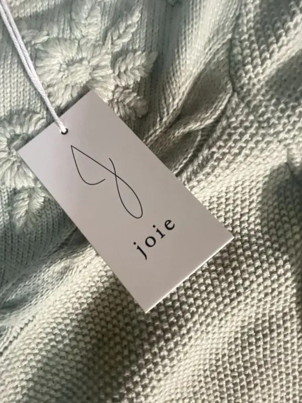 Joie Floral Embroidered Button-Down Cardigan - Image 4