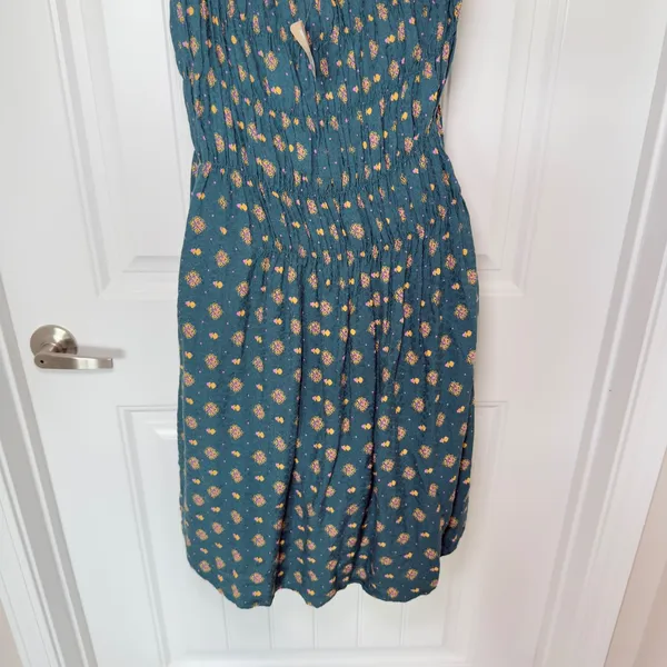 Free People Clementine Emerald Green Mini Medium Dress Whimsigoth Indie Sleaze - Image 9