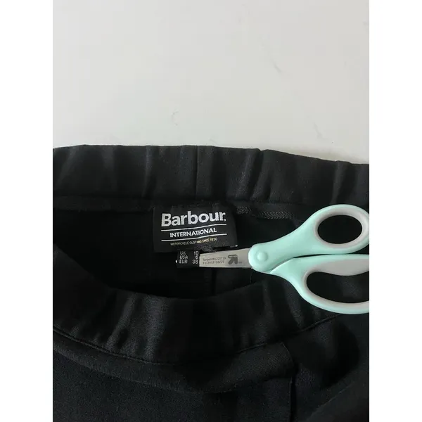 Barbour International Women's Black Stretch Pants Size UK10 / US6 - Image 4