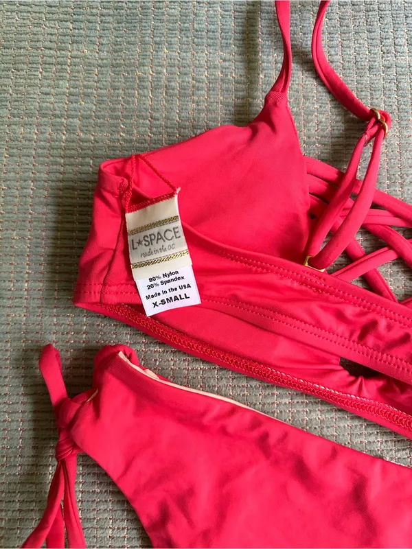 NWOT L*Space Jaime bikini set extra small - Image 5