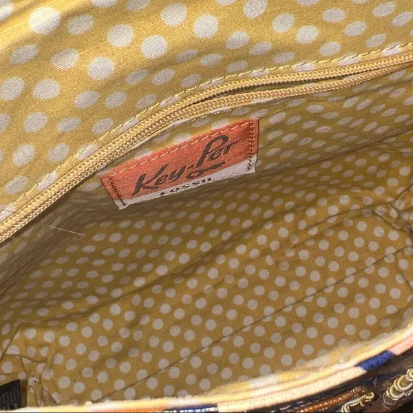 Fossil Multicolor Patterned Crossbody Bag - Image 8