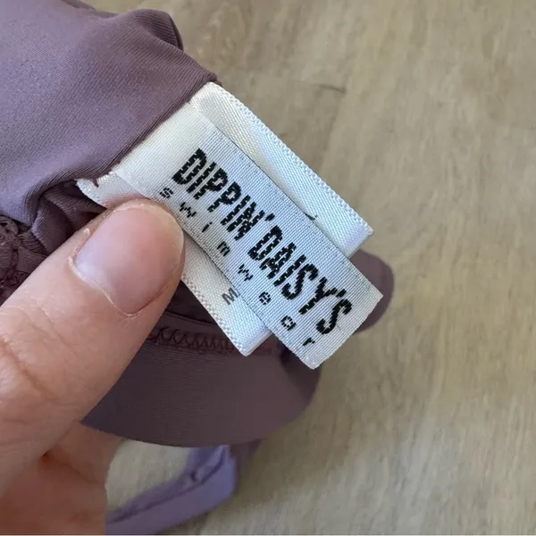 Dippin Daisys Purple Swim Top - Image 3
