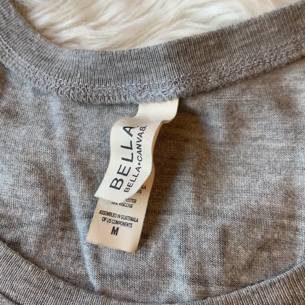 Bella Canvas SAE and Alpha Phi Spring Fling Cropped Tank Top Size Medium - Image 3