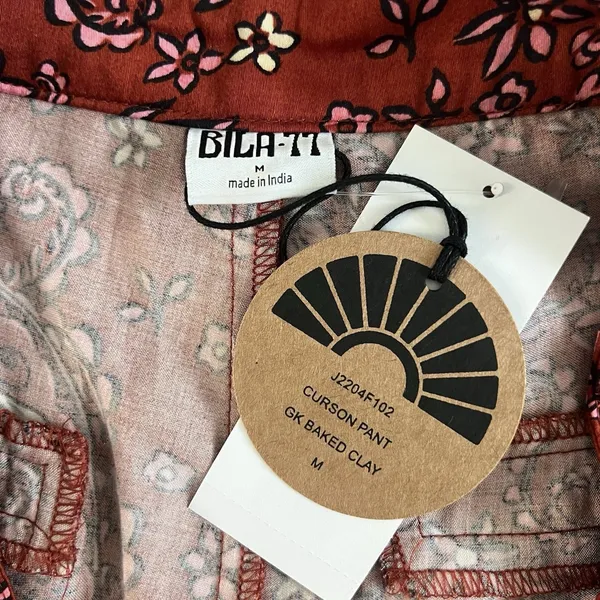 NWT Bila 77 Curson‎ Baked Clay High Rise Wide Leg Pants - Image 6