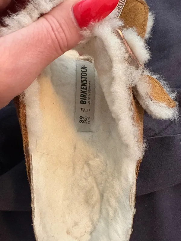 Shearling Birkenstock Arizona - Image 2
