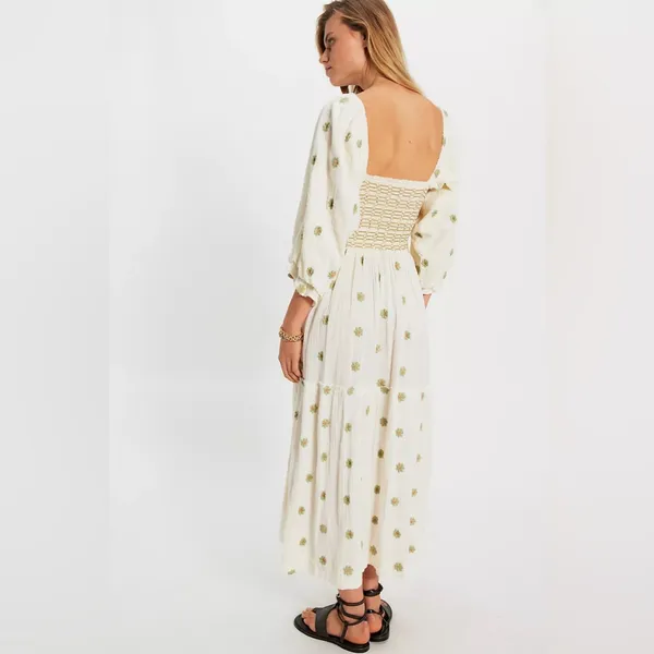 Free people Dahlia Embroidered Maxi Dress - Image 2
