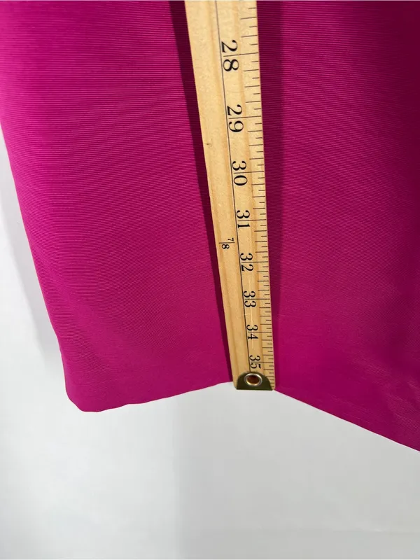 Ann Taylor Factory Sleeveless Shift Dress with Shoulder Bow Fuchsia NWT Size 10 - Image 12