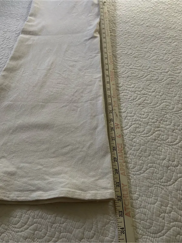 Good American White Wide-Leg Jeans Size 14/32 (fits like a size 8/10) - Image 11