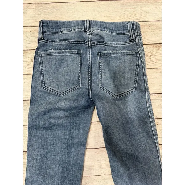 Liverpool Los Angles Women’s Gia Glider Crop Blue Denim Pull On Jeans Size 2/26 - Image 5