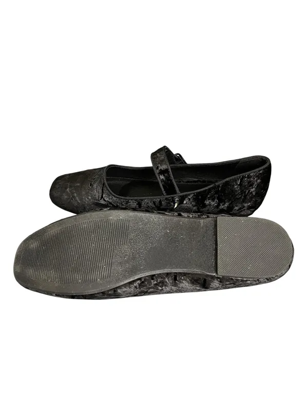 C Comfort Est 1946 Velvet Mary Jane Ballet Flats in Black - Image 7