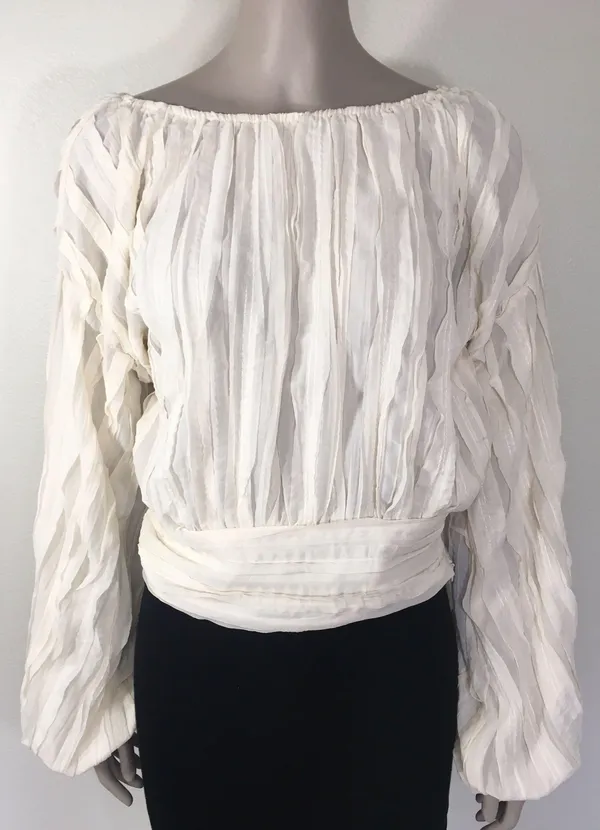 Line & Dot Ivory Janet Top NWT! - Image 3