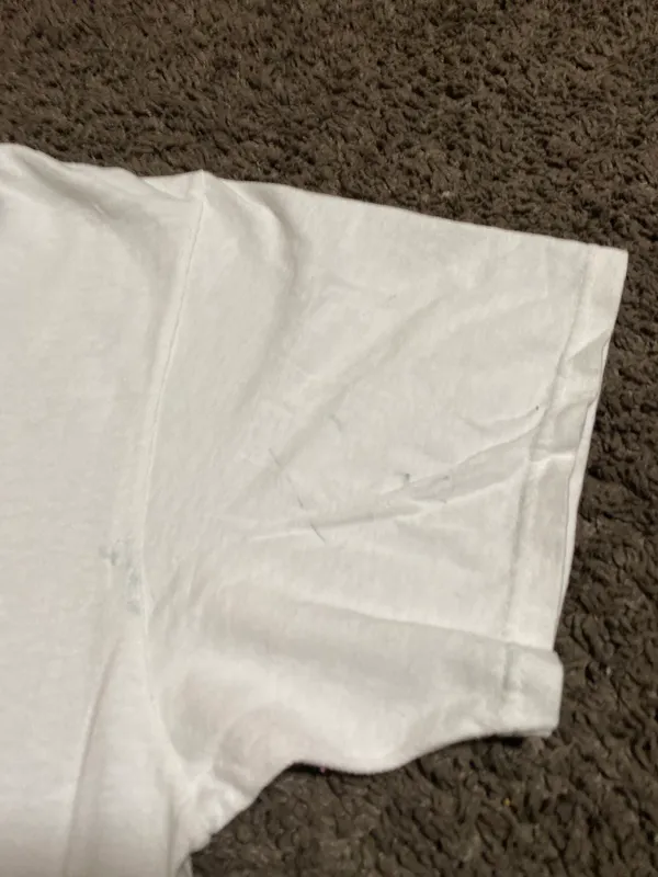 Billie Eilish White Tee Size Large - Image 6