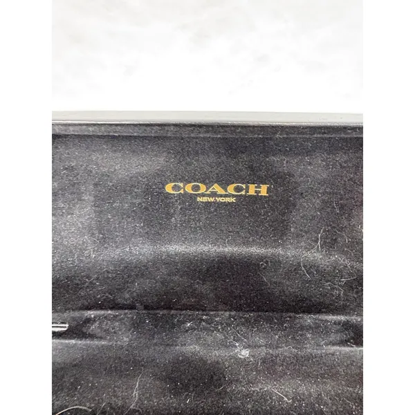Coach New York Black Hard Clamshell Sunglasses‎ Eyeglasses Case - Image 8