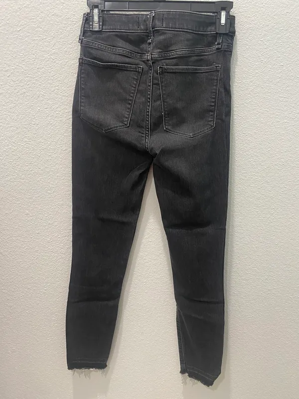 Abercrombie and Fitch Black Skinny Jeans size 2 - Image 2