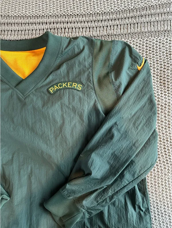 Green Bay Packers Pullover Size L - Image 2