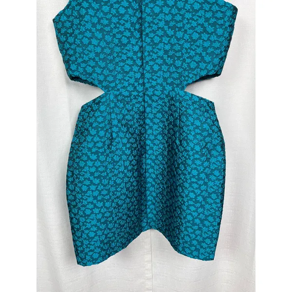 Amanda Uprichard Revolve Chantria Cutout Mini Dress in Eden Sz.M NWT - Image 14