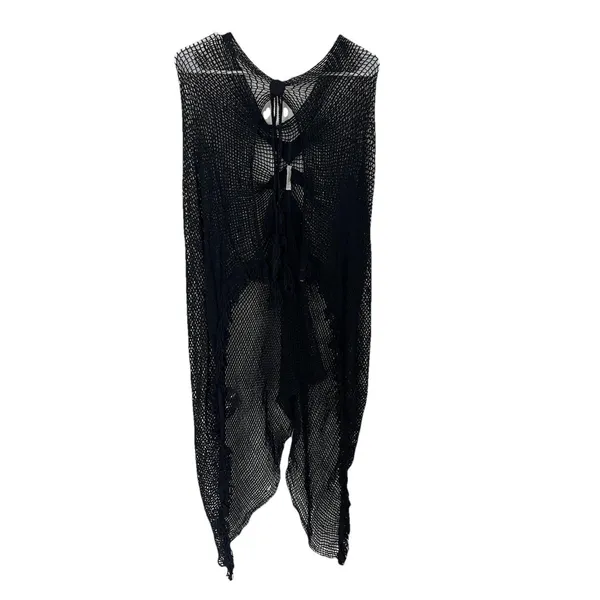Lulus Clothing Co Crochet Fairy Goth Witchy Shawl Wrap - Image 11
