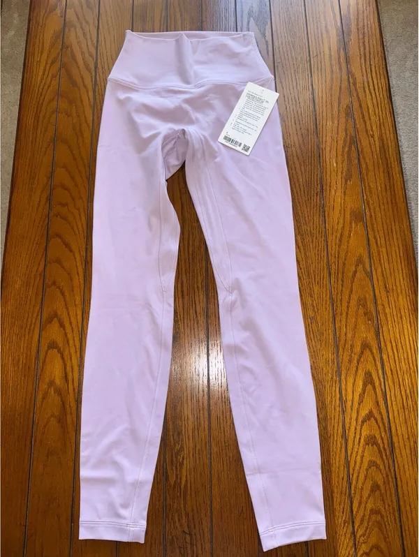 Lululemon Align No Line High-Rise 28” Lilac Play Size 4 NWT - Image 3