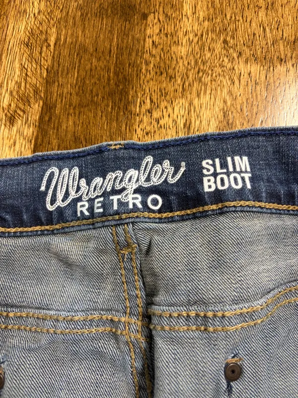 Wrangler Jeans Men’s Slim Boot - Image 2