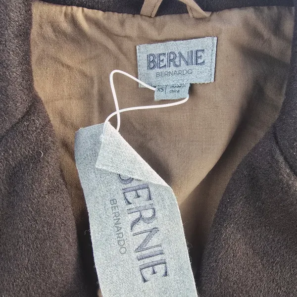 Bernie‎ by Bernardo NWT Espesso Wool Blend Oversized Blazer Coat XS - Image 4