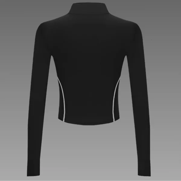 *NWT* black & white slim fit‎ athletic jacket sz xs - Image 2