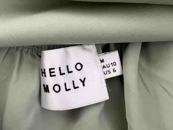 Hello Molly Done with‎ You' Satin Dress - Mint Green size S - Image 10