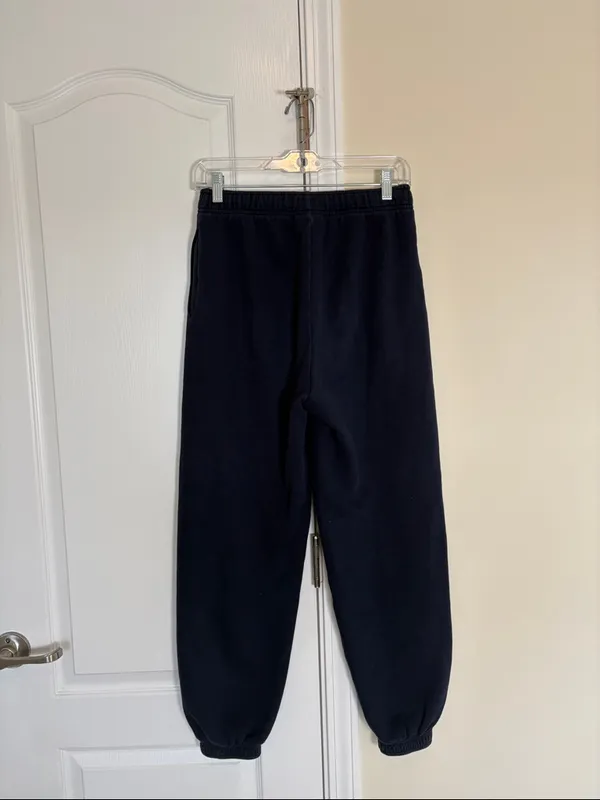 Aritzia Sweatfleece Mega Fit Cozy Jogger Sweatpants size XS navy blue - Image 7