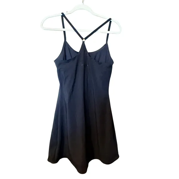 Outdoor Voices Athletic Dress Black Size Small Built-In Bra Liner Strappy Back - Image 8