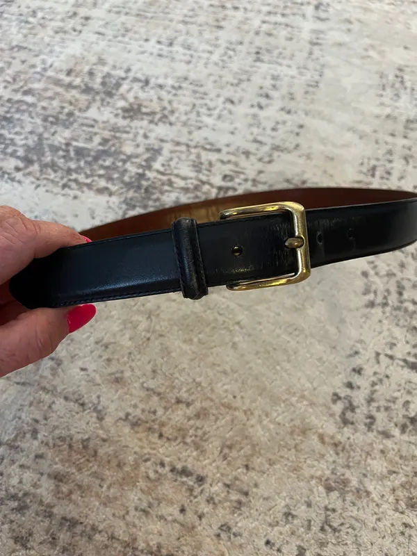 Vintage coach leather belt - Image 3