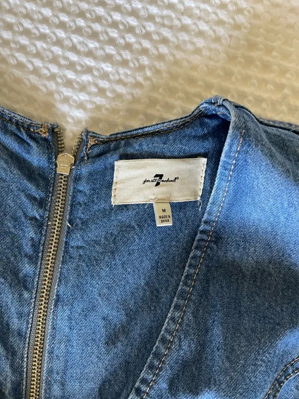 Free People Denim Dress - Image 3