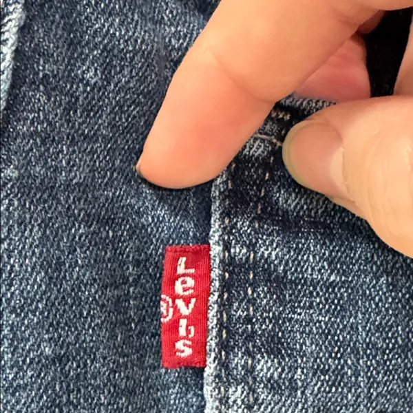 Levi's Classic Straight Medium Wash Blue Jeans size 12 - Image 12