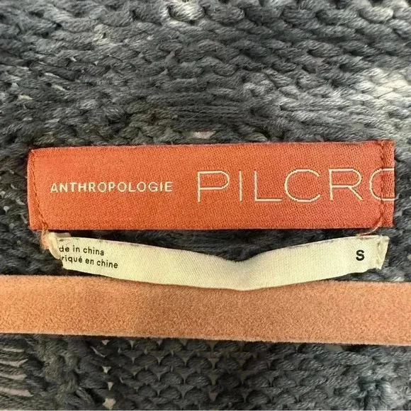Anthropologie Pilcro Joni Tie Dye Cable Knit Hi Low Sweater‎ Womens Size Small - Image 9