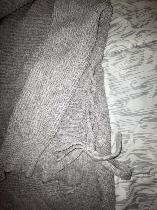 Marshall’s Cowl Neck Gray Sweater  - Image 4